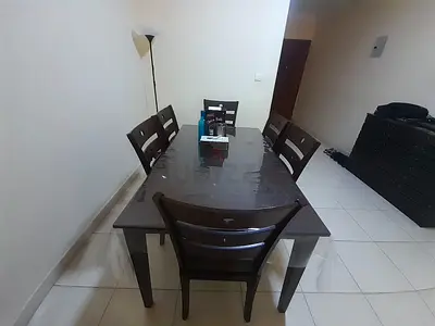 Dinning table with 6 chairs