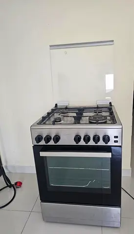 Used Candy Gas Cooker 60cm 4 gaz Burner -Gaz oven