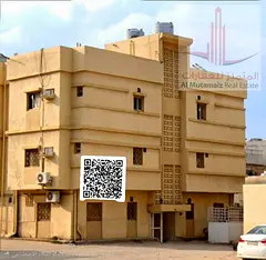 Two-bedroom apartment with a living room for rent in Al Bustan area, suitable for employees.