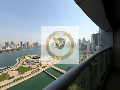 باركن مجانا-3غرف وصاله-بلكونه باطلاله بحريه-غرفه خادمه ماستر-خزائن بالحائط-غرف ماستر-5حمام-مطبخ كبير-قريبه علي مخرج دبي