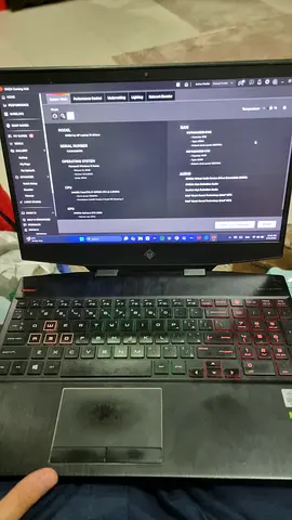 HP Omen Gaming Laptop - 15.6, RTX 2060 6 GB, i7 13th Generation , 24 GB RAM