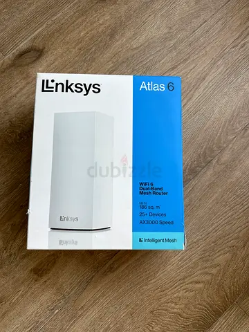 Linksys Atlas 6 Mesh Wi-Fi 6 Router (White) - 2 Unit