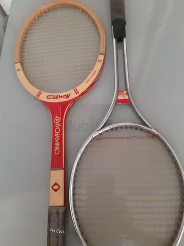 Cahav Champ Pro Tennis Wooden And Metal Frame Rackets