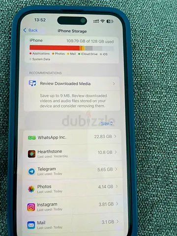iPhone 14 Pro  max (128GB) - broken back glass