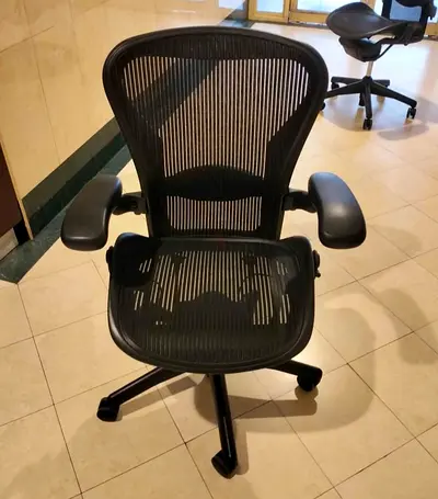 For selling Herman Miller Aeron chair size B and C Fully Loaded available