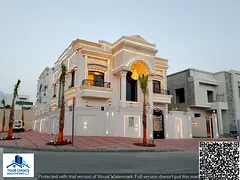 🏡 Luxury New Classic Corner Villa for Sale in Al Helio 2, Ajman – Prime Location Near Sheikh Mo