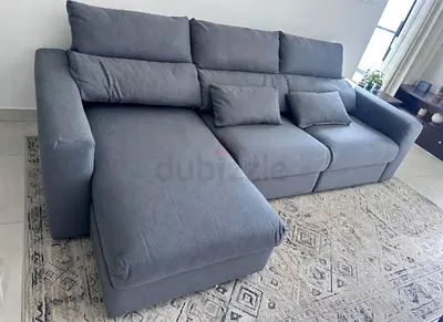 Eskilstuna dark Sofa bed with mattress