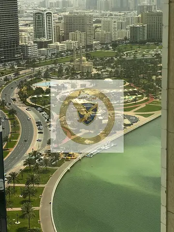 2BR Sea View Apartment Al Majaz 1 Free AC Gym Pool Parking | Near Corniche Al Noor Mosque