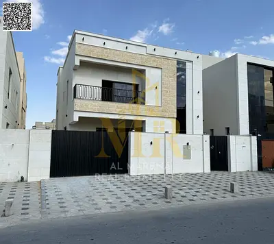 فيلا بسعر شامل رسوم التسجيل والتمليك على الشارع الرئيسي جاهزة للسكن في أرقي مناطق عجمان تملك حر لجميع الجنسيات..