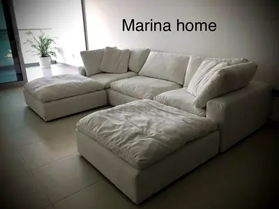 Marina home 5 piece cloud couch