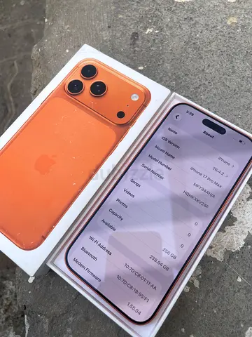 iPhone 17 pro max 256 TRA