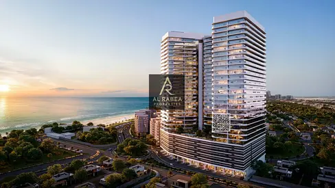 Own a Premium Direct Beachfront Apartment with Open Sea Views in a Prime Strategic Location Between