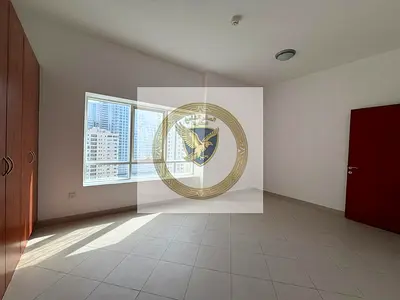 Free Parking – 1BHK | Sea View | Master Room | Built-in Wardrobes | Renovated Kitchen | 2Bath | Free Maintenance | 4 Cheques | Near DXB Exit
