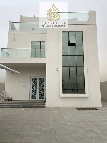 Brand New 5 Bedroom Villa for Rent in Al Rahmaniya Sharjah | First Occupancy | 3 Master Bedrooms | Central AC | Spacious 5,500 Sqft Villa | Majlis + L
