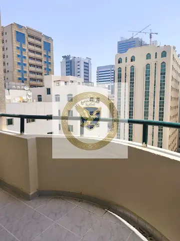 Apartment for annual rent in Al Qasimia two rooms and a hall a very large area 2 bathrooms a balcony a beautiful view new finish.