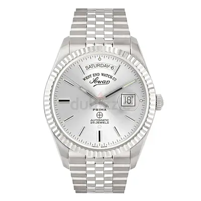 West End Watch Co. Sowar Prima Automatic Mens Stainless Steel Watch seis 41