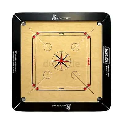 Standard Carrom Board (Good Condition) - Complete Game Board