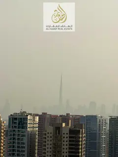 Accommodation in Al Nahda, Sharjah, overlooking Burj Khalifa, directly on the Dubai exit, with anot
