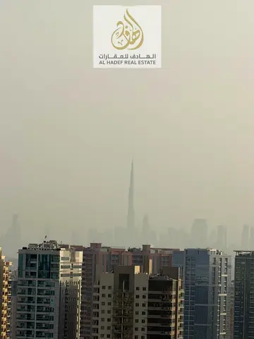 Accommodation in Al Nahda, Sharjah, overlooking Burj Khalifa, directly on the Dubai exit, with anot