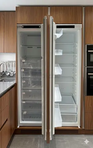 Teka latest model separate fridge and freezer set built-in fully-integrated