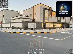 Luxury villa for sale in Al-Haliyo 2 – opposite Azha Complex | Elegant design and spacious areas |