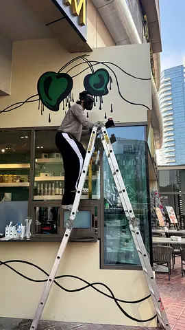 mural art and canvas