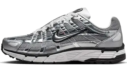 Silver Nike Running Shoes, Men’s Size (Used, Good Condition)
