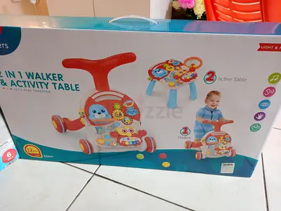 2-in-1 Baby Walker and Activity Table - Brand New in Box