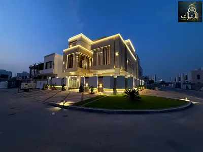 تملك فيلا بعجمان/الياسمين - تشطيبات سوبر ديولوكس-جاهزة للسكن.