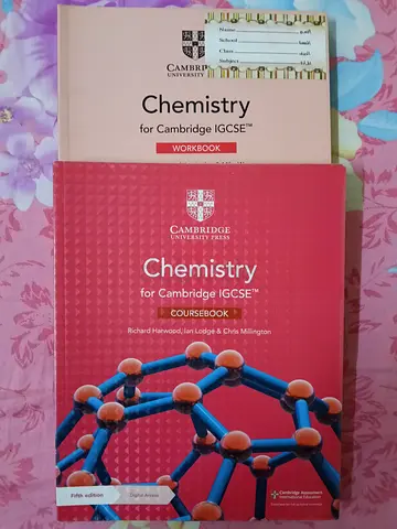 IGCSE CHEMISTRY - Textbook and Workbook