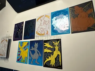 Pokemon old rare sleeves Fs different sets mix