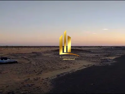 Residential land for sale in Sharjah, Al Maziraa Al Rahmaniya area, second plot from Street 36, fre