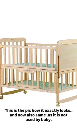 Unused baby crib for sale