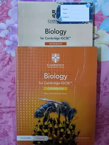 IGCSE BIOLOGY - Textbook and Workbook
