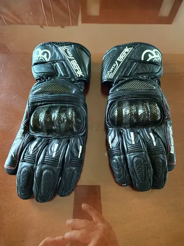 Berik GP Carbon Fiber Leather Gloves Motorcycle