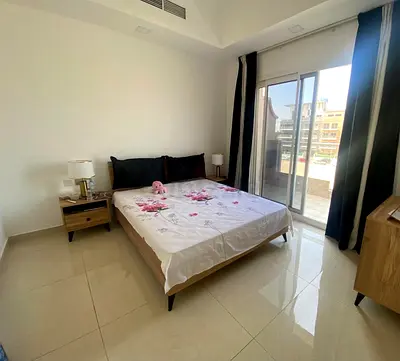 Master room with attached bath available in JVC