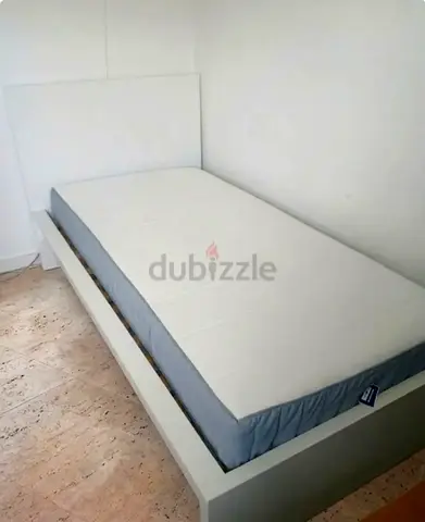 IKEA MALM Single Bed +  Mattress