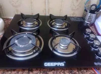 Geepas glass hob GK4410 Urgent sale , Under Warranty AED 250