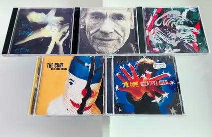 5 Cure Music CD’s