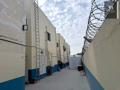 For Sale in Sharjah Industrial Area 12 Workers' Accommodation and Warehouses Area: 20,000 sq ft On an 18-meter wide road