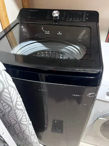Hisense Top Load Washing Machine (Black) - Good Working Condition 18kg