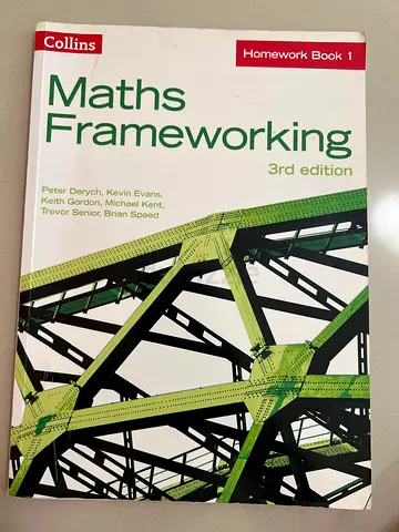 Collins Maths Frameworking 3rd Edition - Homework Book 1
