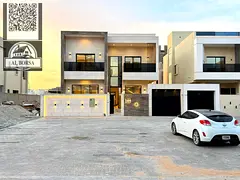🏡🔥 Brand new villa with 5 master bedrooms for rent in Al Zahia, Ajman — Central air conditio