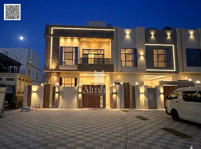 Modern Villa for Sale in Al Helio 2 | 4 Master Bedrooms with Roof and Spacious Front Yard