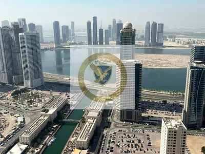 اطلالة بحرية شقة غرفتين وصالة بلكونة الغرفتين ماستر جيم مسبح شهر باركن مجانا شامل تصديق العقد موقع مميز سهل المخرج علي دبي