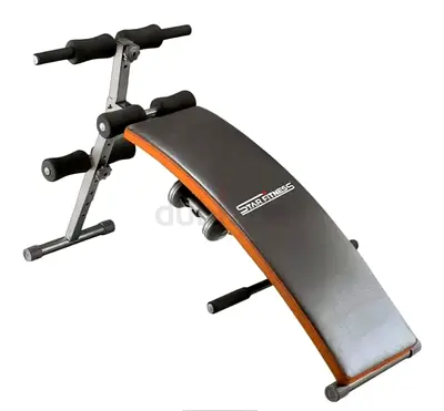 Adjustable Curved Sit Up Bench for Home Workouts
