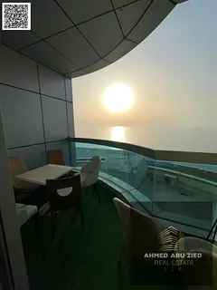 Furnished 2BR Corniche Tower | Free AC | AED 75K