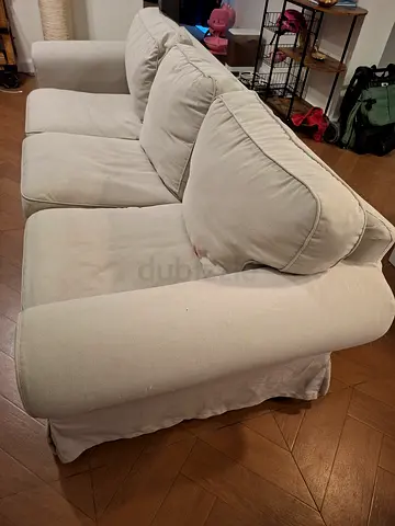 IKEA EKTORP Beige 3-seater sofa in good condition