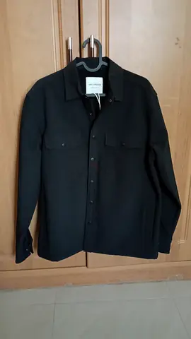 Black blazer/shacket - good condition, size S