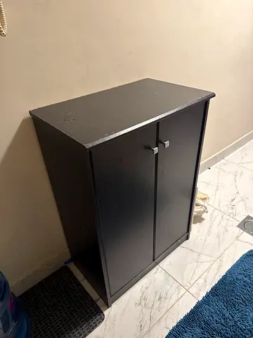 Shoe cabinet rack